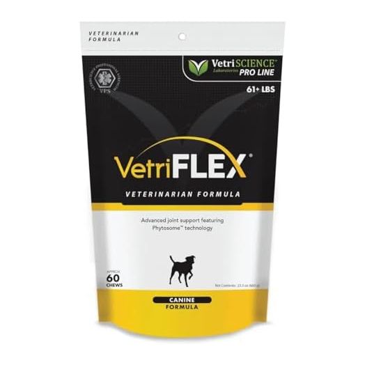 VETRISCIENCE Pro VetriFlex Joint Supplement for Large Dogs, 60 Chews
