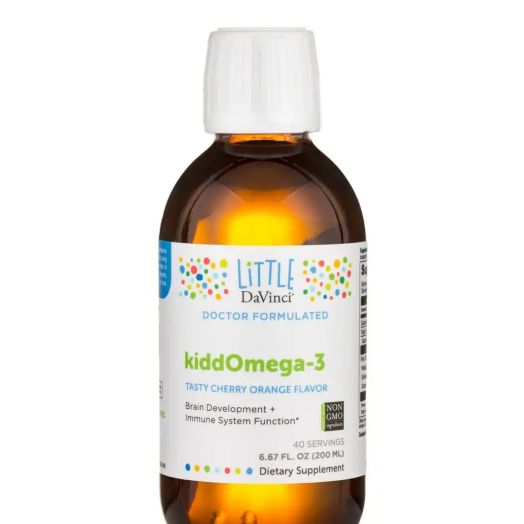 Little DaVinci KiddOmega-3, Cherry Orange Flavor - 6.67 fl. oz (200 ml)