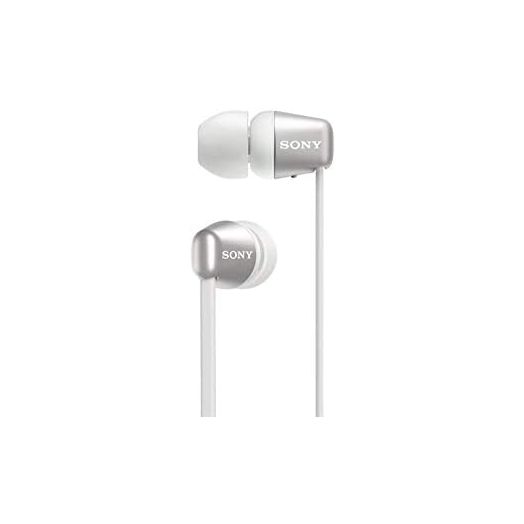 Sony WI-C310 Wireless in-Ear Headset/Headphones with Mic for Phone Call, White (WI-C310/W)