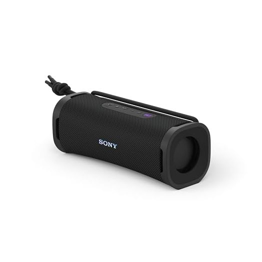Sony ULT Field 1 Wireless Ultra Portable Bluetooth Compact Speaker, IP67 Waterproof, Dustproof, Shockproof and Rustproof with Enhanced Bass, 12 Hour Battery and Detachable Strap, Black - New