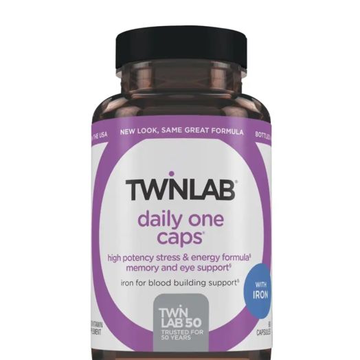 Twinlab Daily One Caps (With Iron) - 60 Capsules