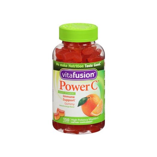 Vitafusion Power C Adult Vitamin C Gummies, Orange, 240 mg, 150 Ct