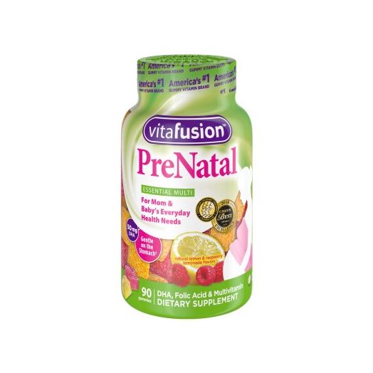Vitafusion Prenatal DHA, Folic Acid & Multivitamin Gummies, 90 Ct