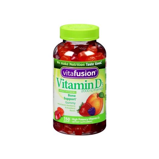 Vitafusion Adult Vitamin D3 Gummies, 2000 IU, 150 Ct