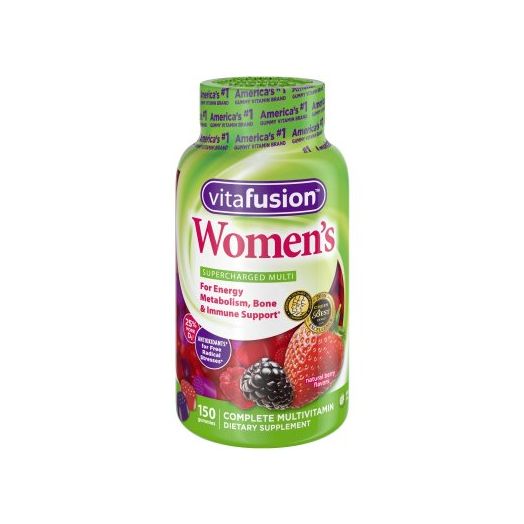 Vitafusion Adult Women's Multivitamin Gummies, Berry, 150 Ct