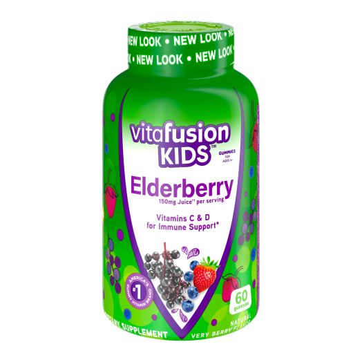 Vitafusion Kids Elderberry Gummy Vitamins, 60ct