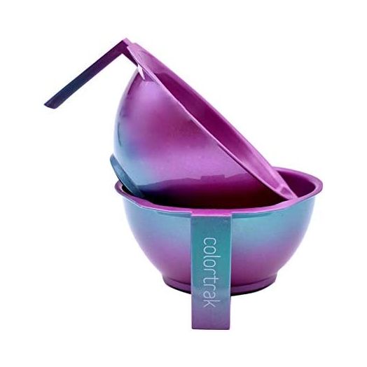 Colortrak SC Aurora Bowls, Stackable Color Bowls, Non-Slip Bottom