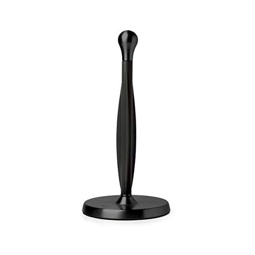 Umbra Tug Modern Paper Towel Holder, Free Standing, Black