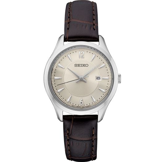 Seiko LDS Essential SS Cream DIAL
