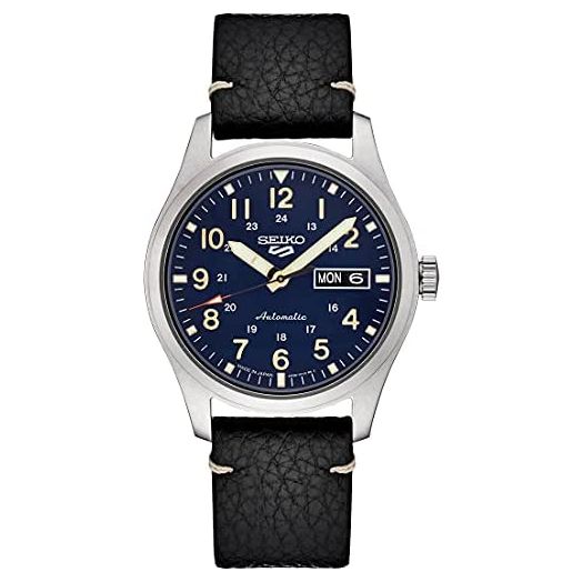 Seiko SRPG39 Seiko 5 Sports Men's Watch Black 39.4mm Stainless Steel