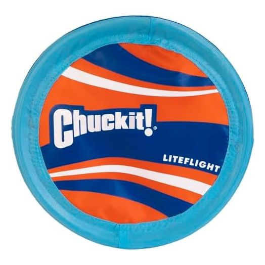Chuckit! Lite Flight Dog Fetch Toy, Large (10 Inch Diameter)
