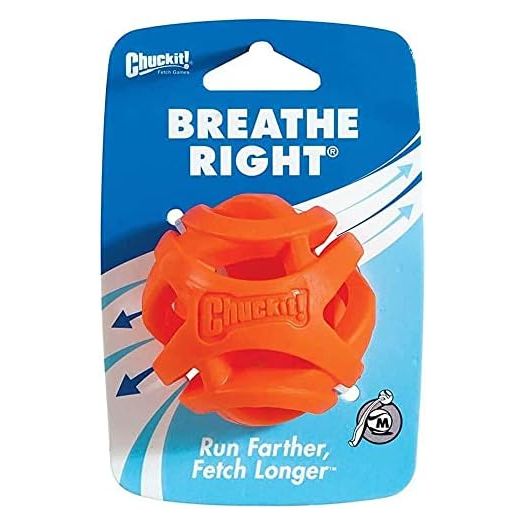 (2 Pack) Chuckit! Breathe Right Fetch Ball (Medium)