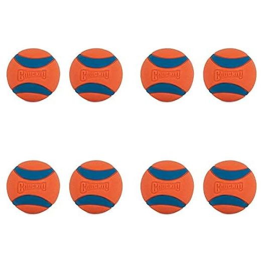 ChuckIt! Medium Ultra Ball Bundle, 8 Count