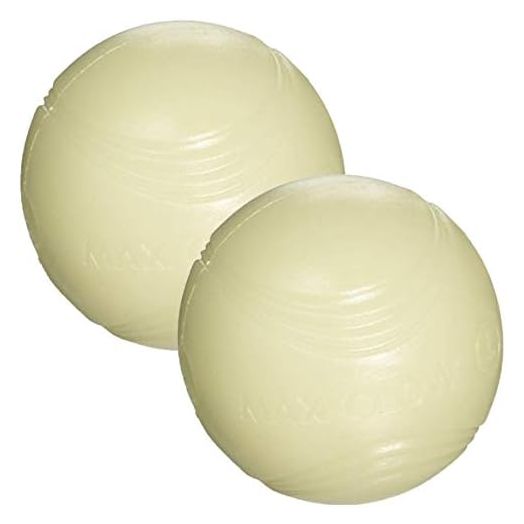 Chuckit! Dog Max Glow Ball Bright Playtime at Night (2 Pack), Large