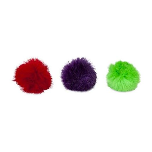 JW Cat Fun FLUFFS Toy,Assorted