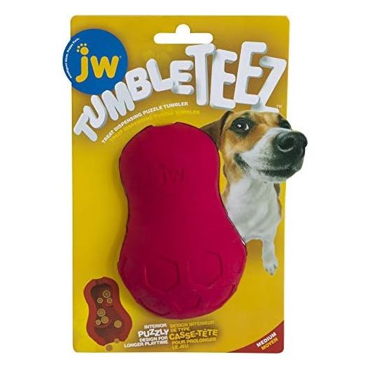 JW Tumble Teez Puzzler Treat Dispenser, Medium