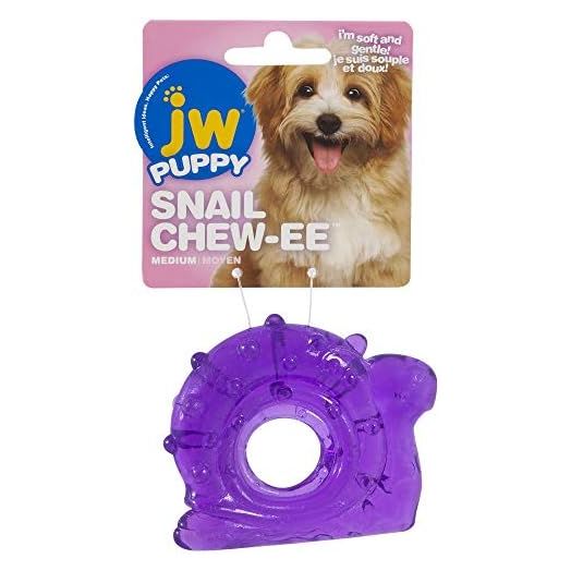 JW Snail Chew-ee Teether Puppy Toy