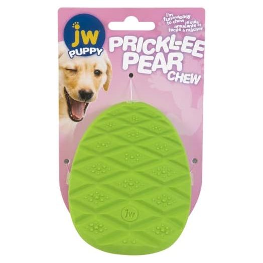 JW Pet Prickly PEAR CHEW Dog Toy Green