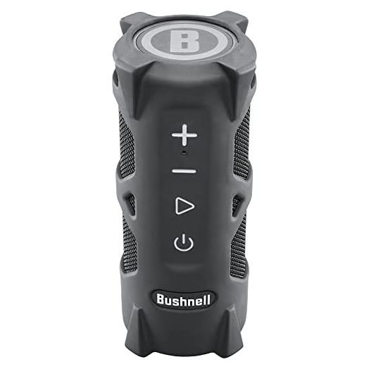 Bushnell Outdoorsman Bluetooth Speaker, Bite Magnetic Mount, Rugged Rubber Armor