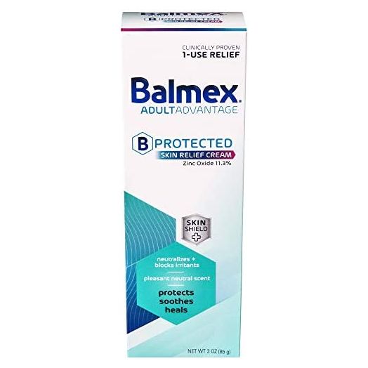 Balmex Adultadvantage Bprotected Skin Relief Cream, with Skinshield Technology, 3 Ounce