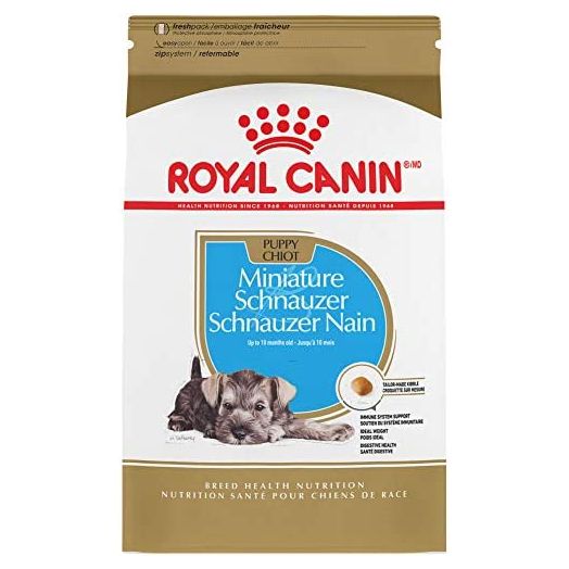 Royal Canin Breed Health Nutrition Miniature Schnauzer Puppy Dry Dog Food, 2.5 lb