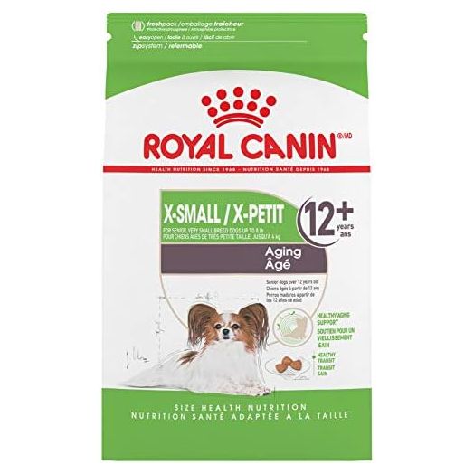 Royal Canin X-Small Aging 12+ Dry Dog Food, 2.5 lb bag