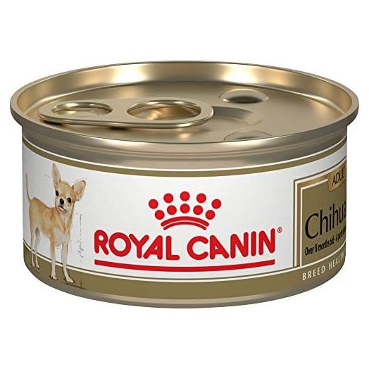 Royal Canin Breed Health Nutrition Chihuahua Adult Loaf in Sauce Wet Dog Food, 3 oz can (24-count)