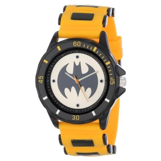 Accutime Kids Batman Analog Quartz Watch for Boys, Girls & Adults All Ages