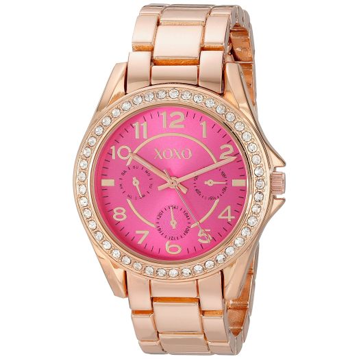 XOXO Women's XO177 Analog Display Analog Quartz Rose Gold Watch