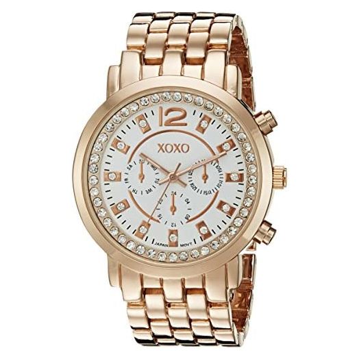 XOXO Women's XO5821 Analog Display Analog Quartz Rose Gold Watch