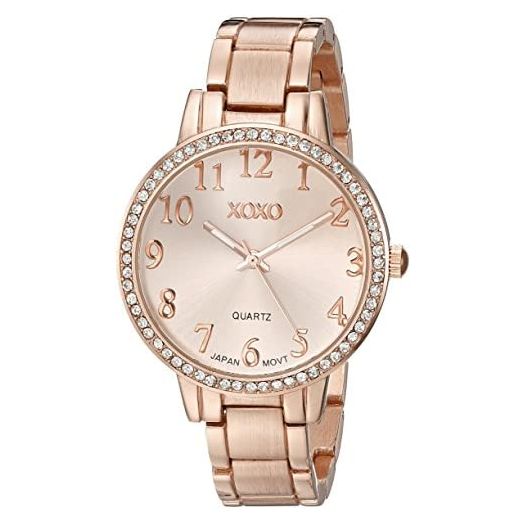 XOXO Women's XO5846 Analog Display Analog Quartz Gold Watch