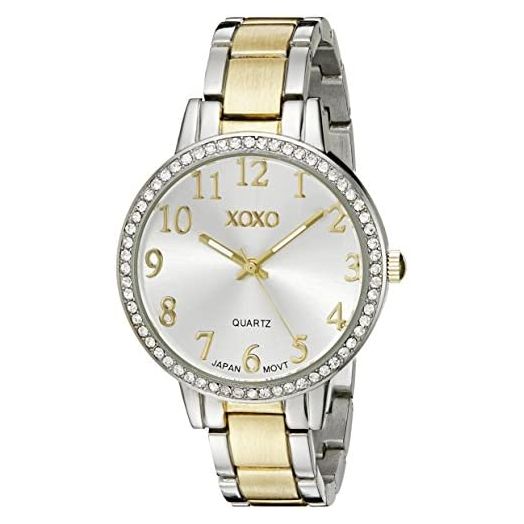 XOXO Women's XO5847 Analog Display Analog Quartz Two Tone Watch