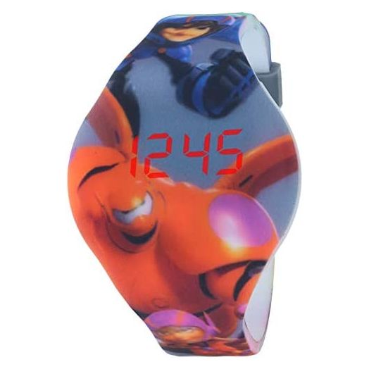 Disney Quartz Watch with Silicone Strap, Two Tone, 16 (Model: BHS3384)