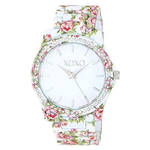 XOXO Women's XO5896 Analog Display Analog Quartz Multi-Color Watch