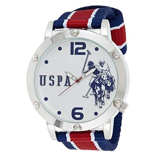 U.S. Polo Assn. Men's usc57003 Analog Display Analog Quartz Multi-Color Watch