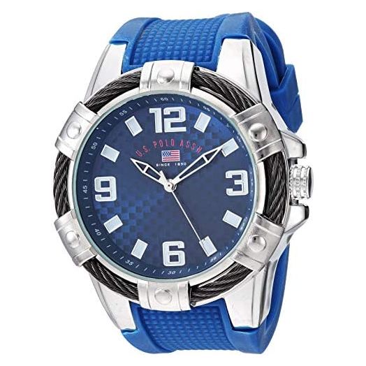 U.S. Polo Assn. Men's Sport Watch, Silver