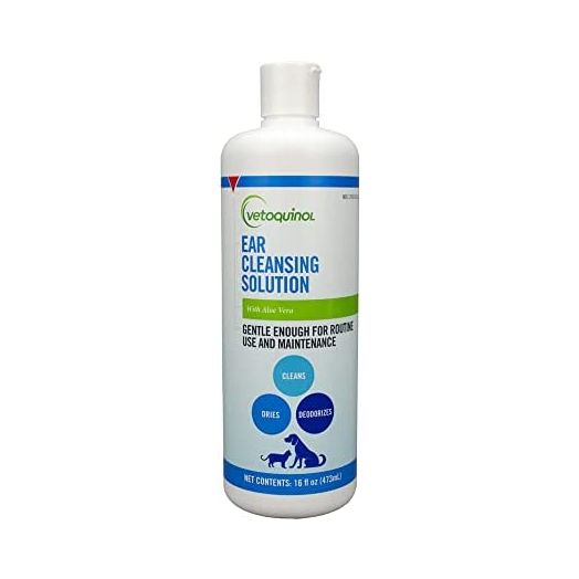 Vetoquinol Ear Cleansing Solution for Dogs and Cats