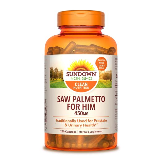 Sundown Naturals® Saw Palmetto 450 mg, 250 Capsules