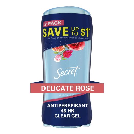 Secret Fresh Clear Gel Antiperspirant and Deodorant