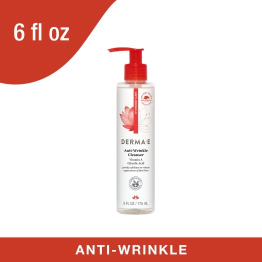 DERMA E Anti-Wrinkle Retinol Cleanser 6 oz