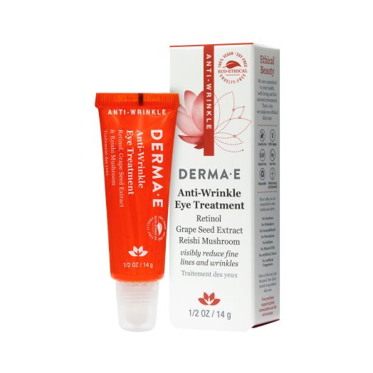 Derma E Anti-Wrinkle Eye Treatment Gel, 0.5 Oz