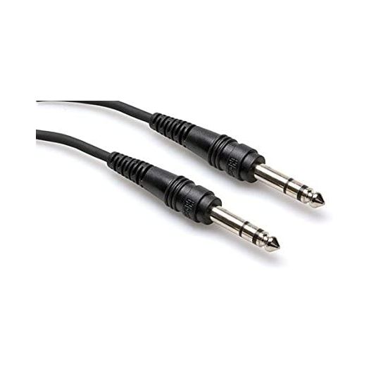 Hosa CSS-105 1/4" TRS to 1/4" TRS Balanced Interconnect Cable, 5 Feet