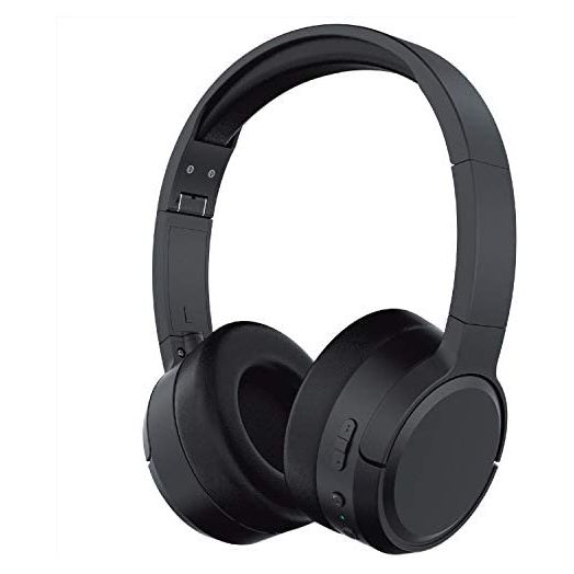 Jam Travel ANC Active Noice Cancelling Headphones, 24 Hours Playtime, Black