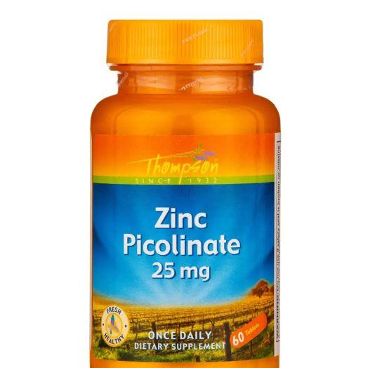 Thompson Zinc Picolinate 25 mg - 60 Tablets