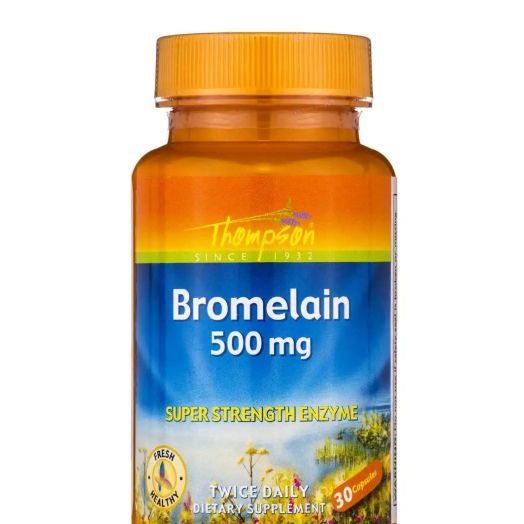 Thompson Bromelain 500 mg (Super Strength Enzyme) - 30 Capsules