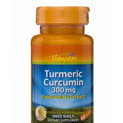 Thompson Turmeric Curcumin 300 mg (Standardized Extract) - 60 Capsules