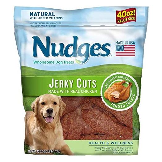 Nudges Chicken Jerky Cuts, 40 oz.