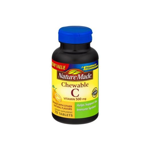 Nature Made Vitamin Chewable C 500 mg - 70 CT