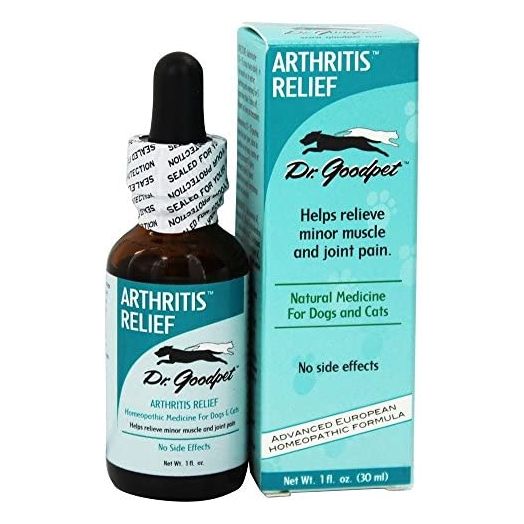 Dr. Goodpet Arthritis Relief - All Natural Advanced Homeopathic Formula - Helps Relieve Muscle & Joint Pain!