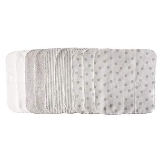 Just Born Boys and Girls Newborn Infant Baby Toddler Soft Bath Baby Washcloth Multi Pack